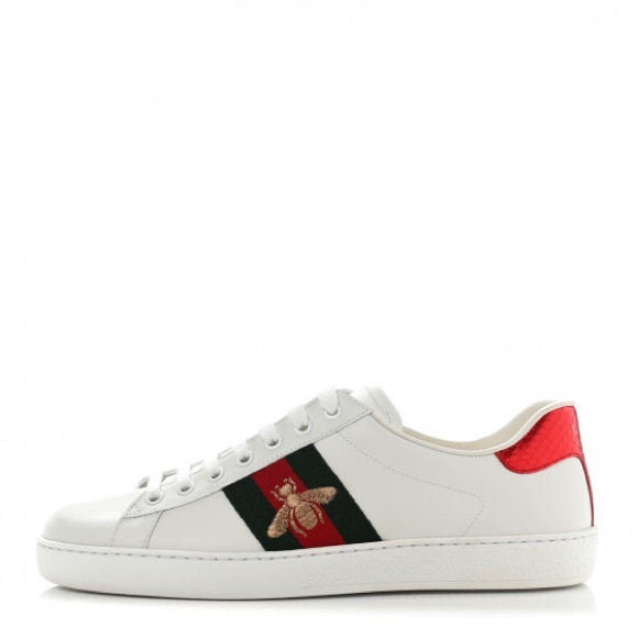 NWOT✨ Gucci Ace Bee Sneakers 🐝 with all Original Packaging ❤️ - Picture 1 of 16